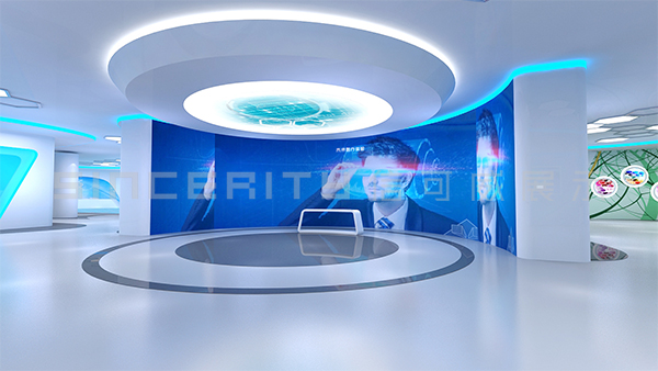 貴州大健康展廳互動設計效果圖 貴州大健康展廳互動設計效果圖